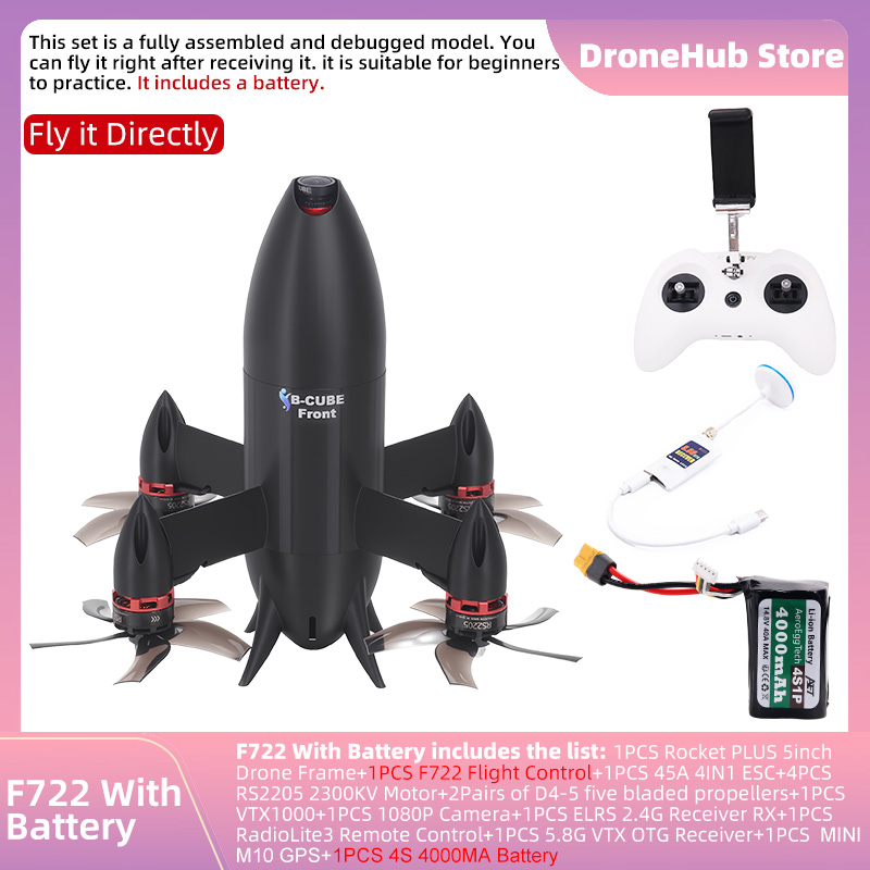 Rocket PLUS 5inch FPV Drone Fr - Drone Racing Flight Controller review and price