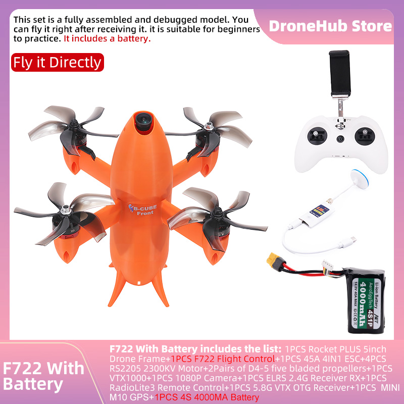 Rocket PLUS 5inch FPV Drone Fr - Drone Racing Flight Controller review and price